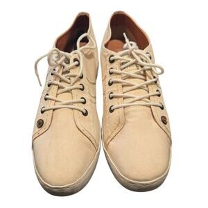 Gaastra Holland Size 41 US 8 Cream Lace Up Boat Deck Shoes Sailing